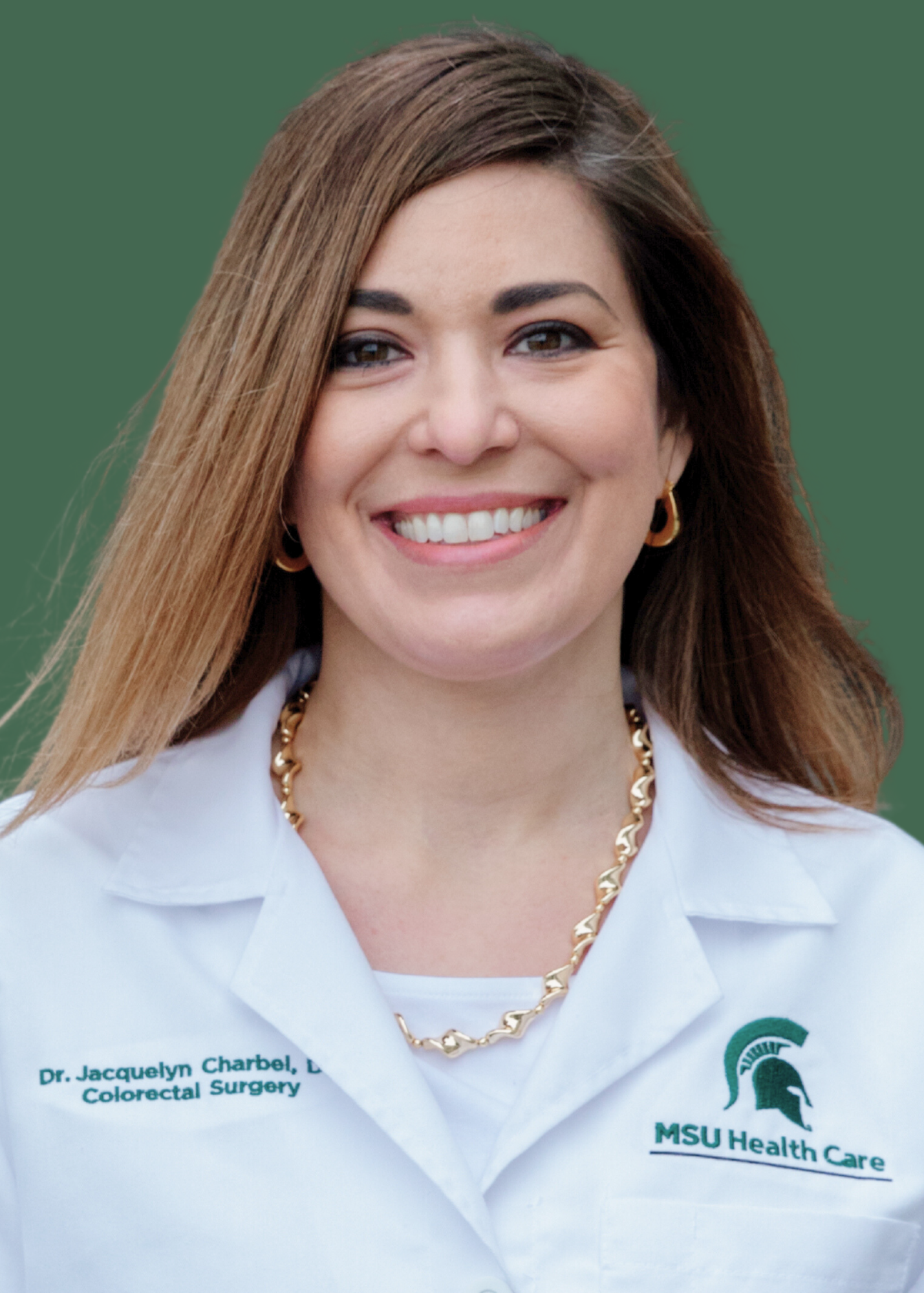 MSU Health Care colorectal surgeon Dr. Jacquelyn Charbel